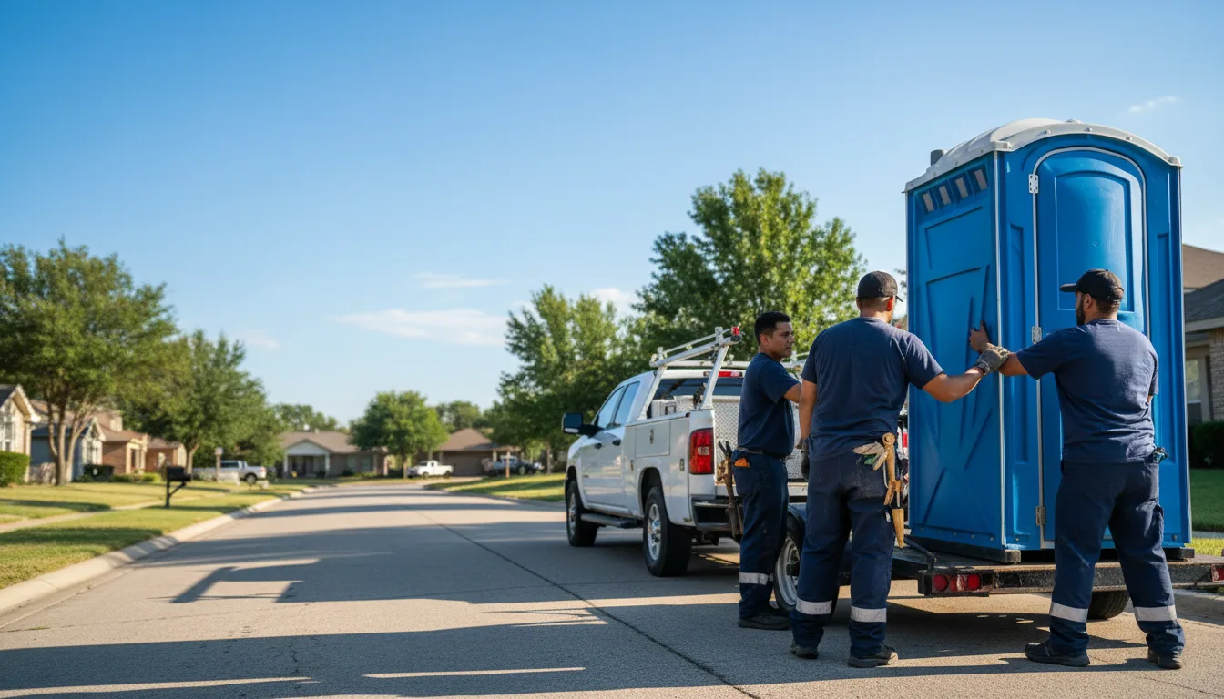 Portable Toilet Rental in Moran, KS near me